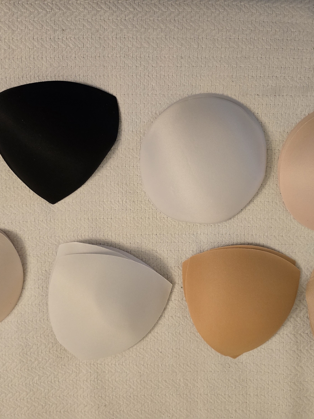 Removable Bra Cups - Pack of Mixed Colors